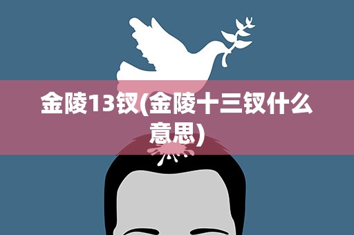 金陵13钗(金陵十三钗什么意思)