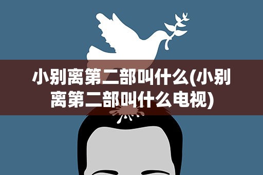小别离第二部叫什么(小别离第二部叫什么电视)
