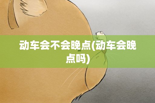 动车会不会晚点(动车会晚点吗)