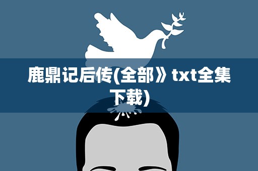 鹿鼎记后传(全部》txt全集下载)