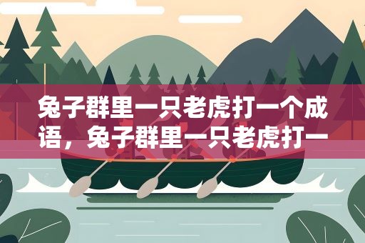 兔子群里一只老虎打一个成语，兔子群里一只老虎打一个成语是什么