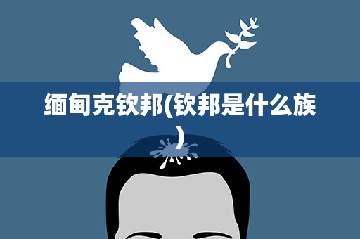 缅甸克钦邦(钦邦是什么族)
