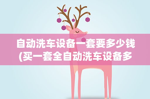 自动洗车设备一套要多少钱(买一套全自动洗车设备多少钱)