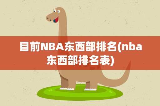 目前NBA东西部排名(nba东西部排名表)
