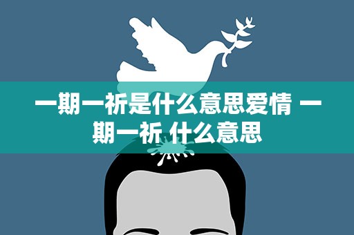 一期一祈是什么意思爱情 一期一祈 什么意思