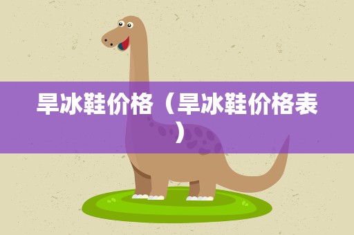 旱冰鞋价格（旱冰鞋价格表）
