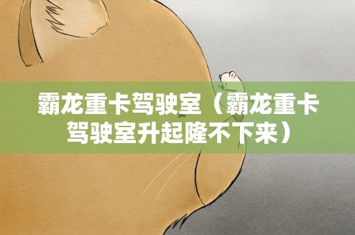 霸龙重卡驾驶室（霸龙重卡驾驶室升起隆不下来）