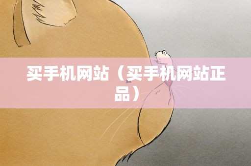 买手机网站（买手机网站正品）