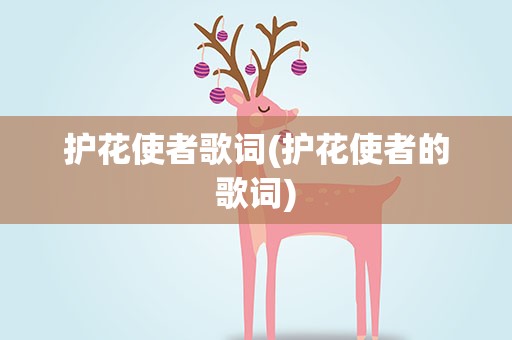 护花使者歌词(护花使者的歌词)