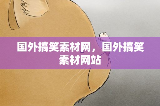 国外搞笑素材网，国外搞笑素材网站