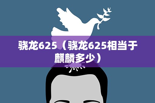 骁龙625（骁龙625相当于麒麟多少）