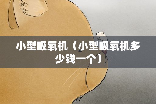 小型吸氧机（小型吸氧机多少钱一个）