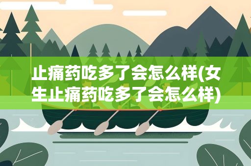 止痛药吃多了会怎么样(女生止痛药吃多了会怎么样)