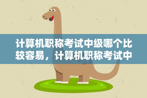 计算机职称考试中级哪个比较容易，计算机职称考试中级哪个比较容易过