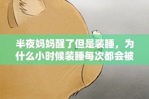 半夜妈妈醒了但是装睡，为什么小时候装睡每次都会被妈妈识破