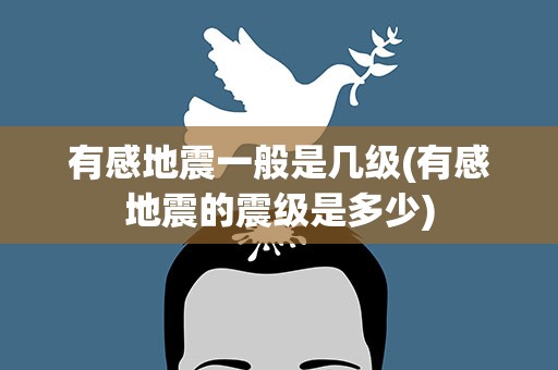 有感地震一般是几级(有感地震的震级是多少)