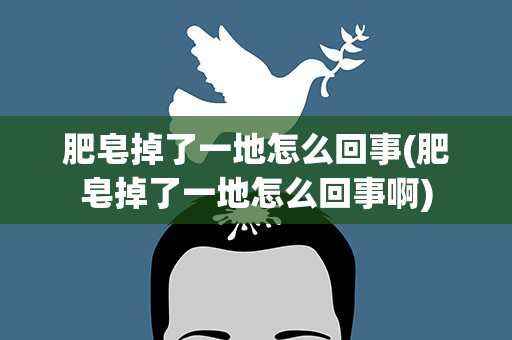 肥皂掉了一地怎么回事(肥皂掉了一地怎么回事啊)