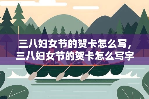 三八妇女节的贺卡怎么写，三八妇女节的贺卡怎么写字