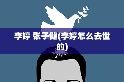 李婷 张子健(李婷怎么去世的)