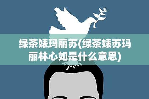 绿茶婊玛丽苏(绿茶婊苏玛丽林心如是什么意思)