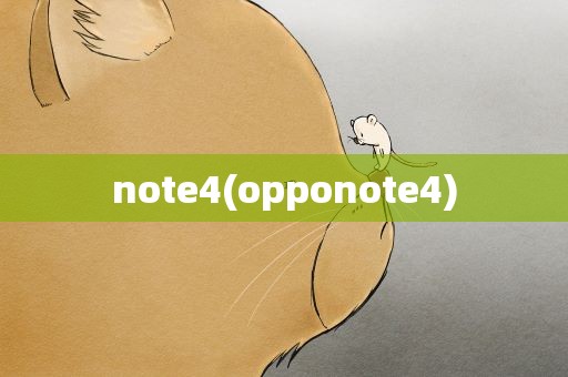 note4(opponote4)