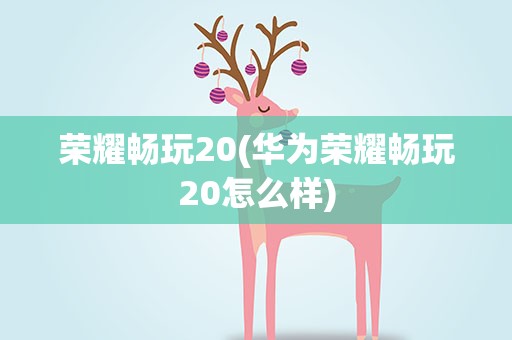 荣耀畅玩20(华为荣耀畅玩20怎么样)