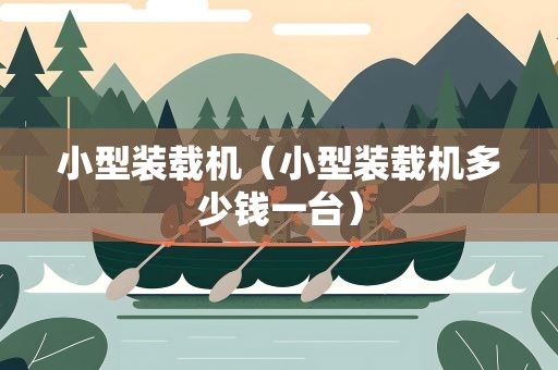 小型装载机（小型装载机多少钱一台）