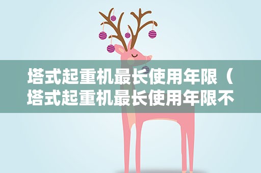 塔式起重机最长使用年限（塔式起重机最长使用年限不能超过几年）