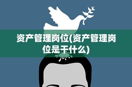 资产管理岗位(资产管理岗位是干什么)