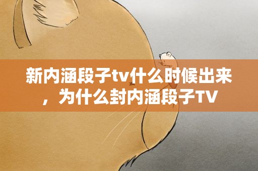 新内涵段子tv什么时候出来，为什么封内涵段子TV