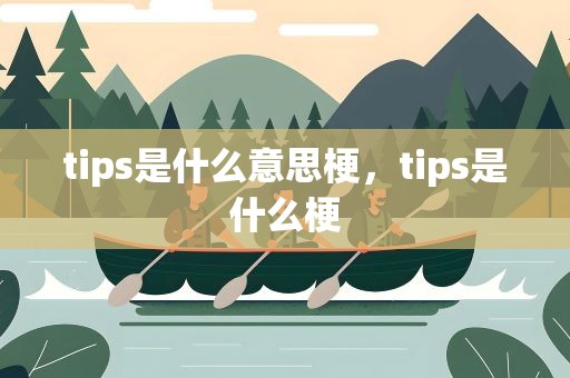 tips是什么意思梗，tips是什么梗