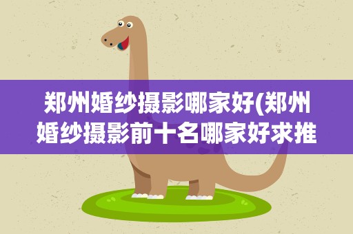 郑州婚纱摄影哪家好(郑州婚纱摄影前十名哪家好求推荐)