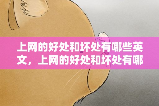 上网的好处和坏处有哪些英文，上网的好处和坏处有哪些英语