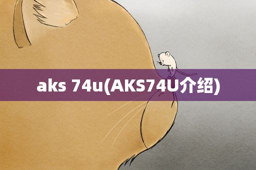 aks 74u(AKS74U介绍)