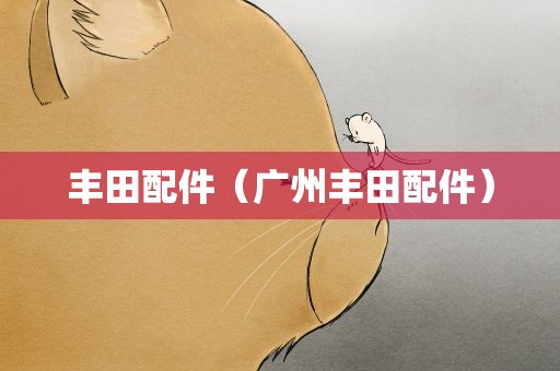 丰田配件（广州丰田配件）
