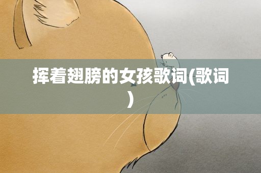 挥着翅膀的女孩歌词(歌词)