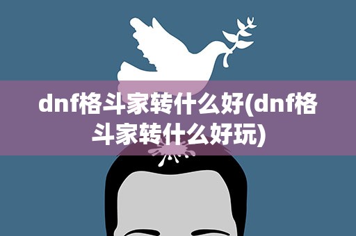 dnf格斗家转什么好(dnf格斗家转什么好玩)