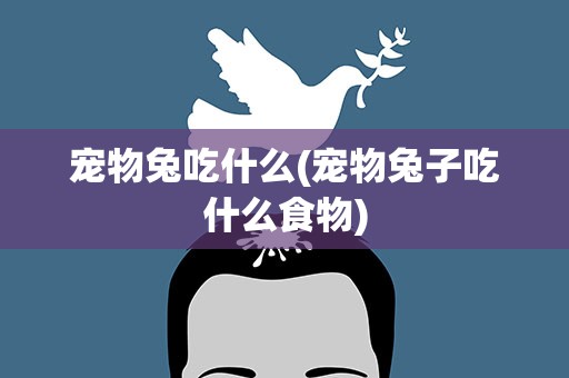 宠物兔吃什么(宠物兔子吃什么食物)