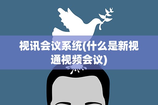视讯会议系统(什么是新视通视频会议)