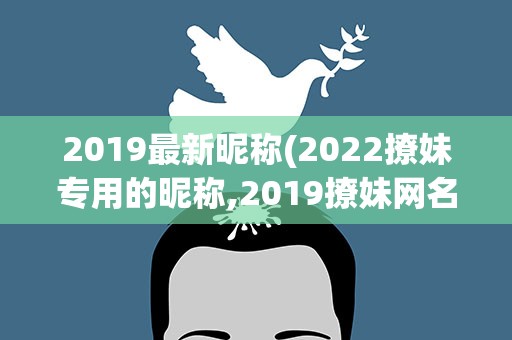 2019最新昵称(2022撩妹专用的昵称,2019撩妹网名)