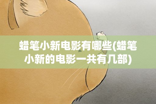 蜡笔小新电影有哪些(蜡笔小新的电影一共有几部)