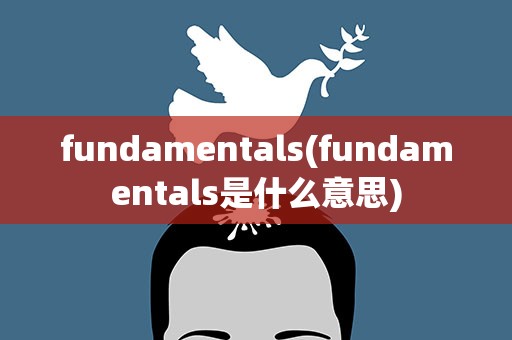 fundamentals(fundamentals是什么意思)