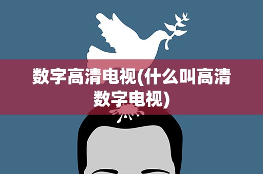 数字高清电视(什么叫高清数字电视)