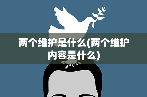 两个维护是什么(两个维护内容是什么)