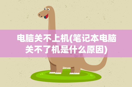 电脑关不上机(笔记本电脑关不了机是什么原因)