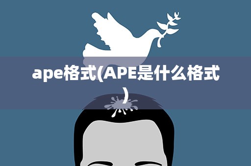 ape格式(APE是什么格式)