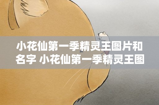 小花仙第一季精灵王图片和名字 小花仙第一季精灵王图片和名字大全