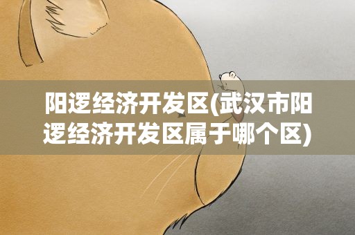 阳逻经济开发区(武汉市阳逻经济开发区属于哪个区)