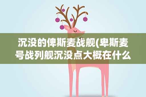 沉没的俾斯麦战舰(卑斯麦号战列舰沉没点大概在什么位置呢)