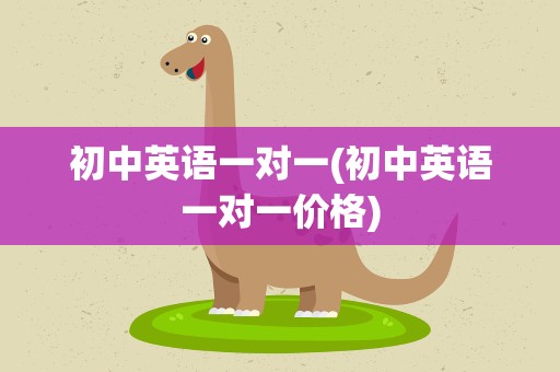 初中英语一对一(初中英语一对一价格)